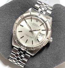 ROLEX DATEJUST TURN-O-GRAPH 1625, WEISSGOLDLÜNETTE, VON 1970, JUBILEE-ARMBAND