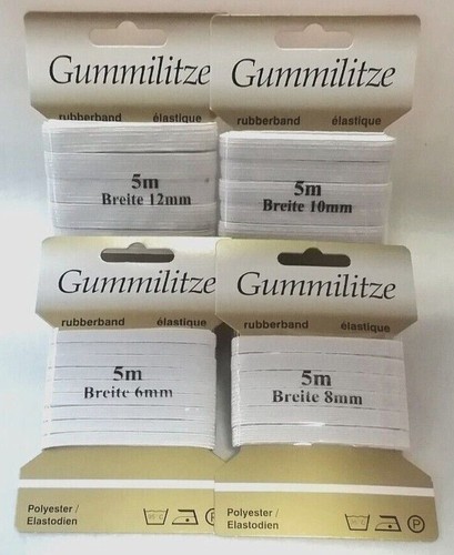 8mm gummilitze gummiband - gummilitze,,
