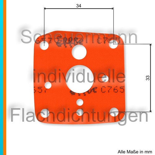 Beschleuniger membran für - 2x,