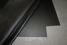 Lederreste Nappaleder Lederstücke schwarz Lederzuschnitte Möbelleder 1,1-1,4 mm