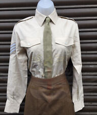 Fawn Polycotton Damen Hemd