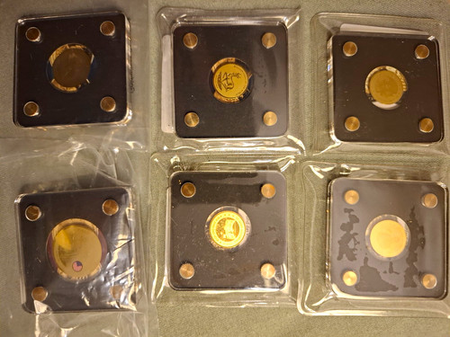 Goldmünzen konvolut - 6,