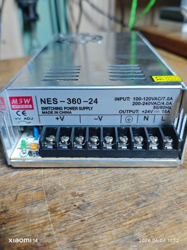 Schaltnetzteil nes 360 24v - schaltnetzteil, 7a