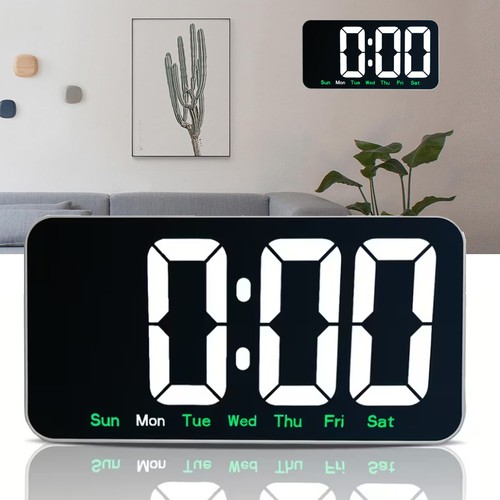 Digitaler wecker wanduhr - digitaler,