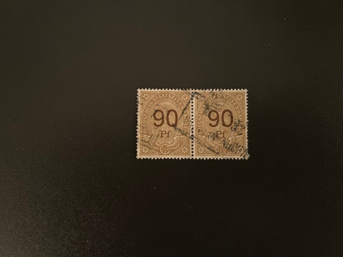 Fiskalmarken paar w - dr,