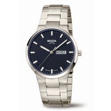 BOCCIA Herrenuhr Titan Quarz