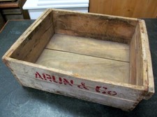 Alte Frachtkiste,Holzkiste Vintage,Usedlook Kiste,Industrial Holzkiste