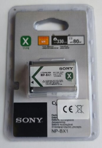 Neuer sony bx1 akku - neuer,