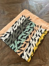 Marc O' Polo Schal, apricot/khaki/gelb/weiß, Maße: 74 x 172, sehr guter Zustand