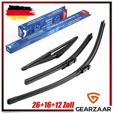 Scheibenwischer FÜR Opel Corsa D S07 WISCHERBLÄTTER VORNE +HINTEN Satz bj./06-14