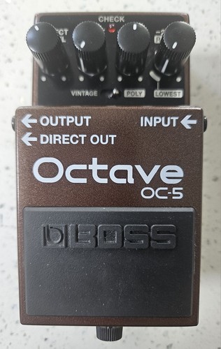 Boss oktave pedal - boss,