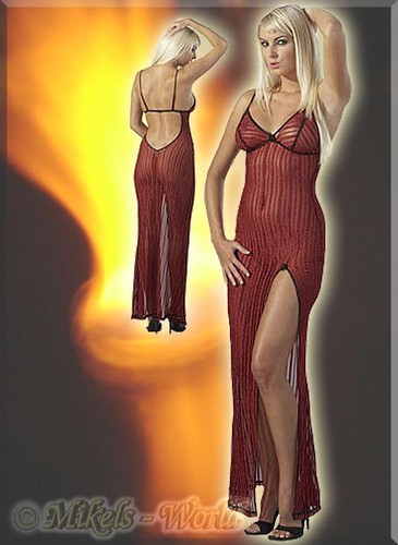 Dessous sexy glitzer kleid - dessous,
