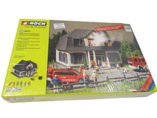 NOCH   66507  H0 – Brennendes Freudenhaus mit Micro-Sound und Lichteffekten.