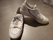 ADIDAS CONTINENTAL 80 Sneaker Leder Weiß Gr.44 2/3,TOP Gayle, Used, Fitness, Boy