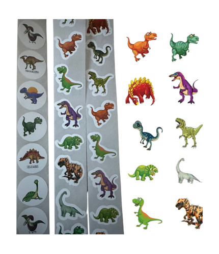 50x dino sticker dinosaurier - sticker,