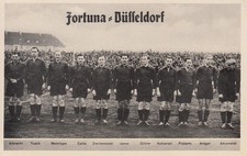 Fortuna Düsseldorf 30er Jahre Mannschaftsbild Mannschaftskarte Mannschaftsfoto