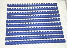 10x Plastikbinderücken 18mm