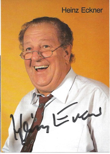 Autogramm heinz eckner 2012 - heinz, 2012†