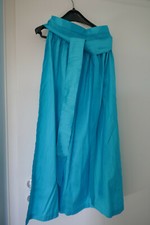 NEU lange Traum - Dirndl Schürze türkis Rohseide Größe M von Tramontana