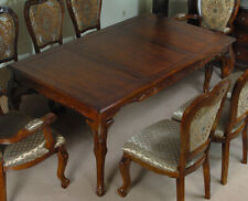 Klassisch Esstisch Ausziehbar 180/120 cm aus Massiholz 77145