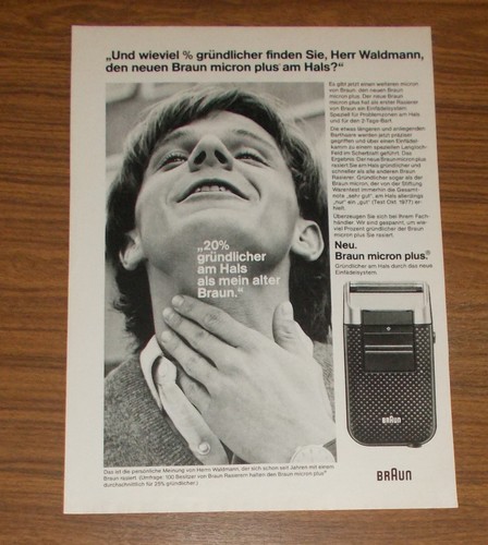 Seltene werbung vintage - vintage, braun