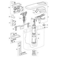 Geberit Aufhängung für AP