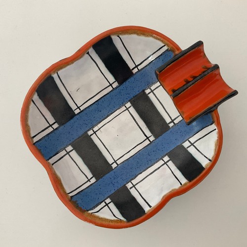 Art deco keramik ascher - art,