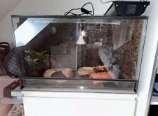Terrarium für Reptilien – Komplett-Set - 80x50x50 - Nur Abholung!