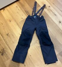 Finkid Romppa Plus, Kinder Ski & Outdoor Winterhose, Gr.  140/150, blau