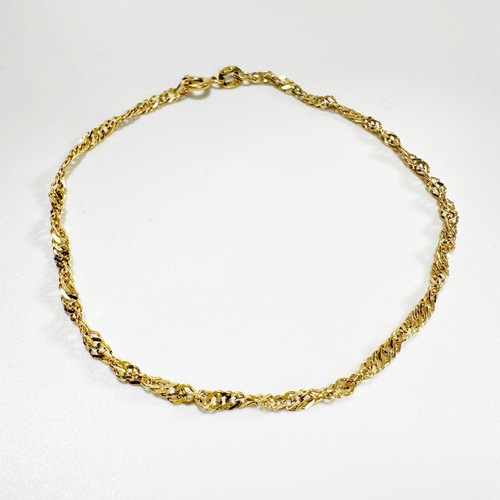Vintage 18k gold seil kette - vintage,