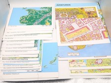 DSA das Schwarze Auge Landkarten Konvolut ca 37 stk Aventurien etc. Sehr Gut