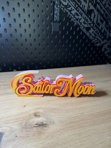 Sailor moon logo - moon, druck