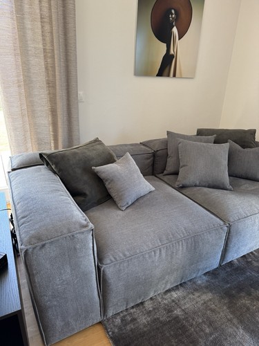 Bolia desinger sofa - sofa, grau