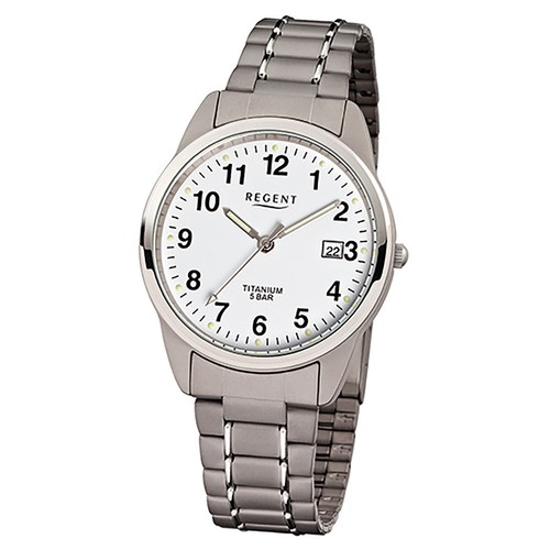 Regent herren armbanduhr grau - herren-armbanduhr,