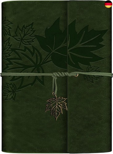 Leder notizbuch vintage - pu,