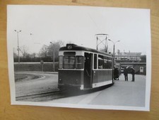 (929A) Altes Foto Straßenbahn