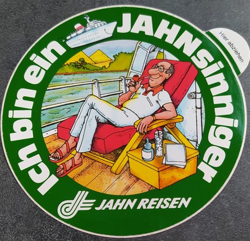 Alter aufkleber schiff ich - aufkleber, "ich