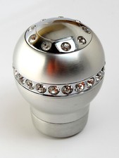 Schaltknauf in Chrom Optik mit 32 Kristallen universal für 4 5 6 Gang ohne RGA