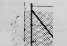 Geflechtspannstab anthrazit