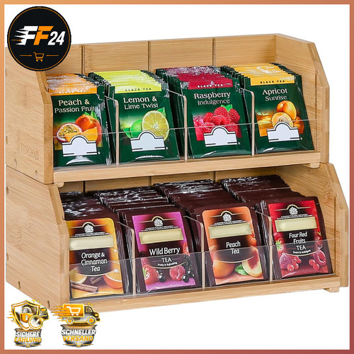 Teebeutel organizer bambus - teebeutel-organizer,