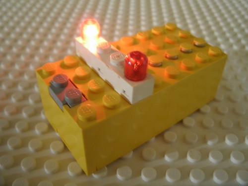 Lego batterie box mit - mit, licht