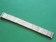 Uhrenarmband Flex Edelstahl 16-21cm Zugband Flexband Ersatzband Uhr Armband 18mm