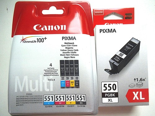 Canon cli 551 y - canon, bk/c/m/y