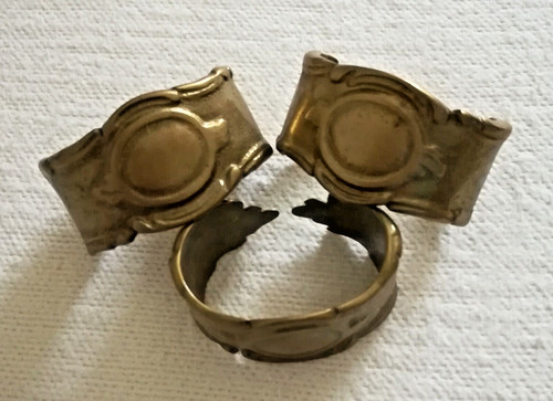 Set vintage serviettenringe - set,