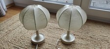 Mid Century Lampen Nachttisch Cocoon Castiglioni 60er Set