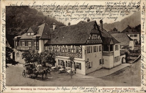 Wirsberg fichtelgebirge - ak,