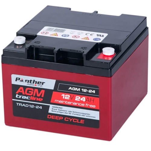 Panther tracline agm 12v - tracline, 24ah