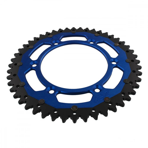 Kettenrad alu blau - kettenrad,