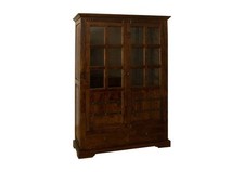 Kolonialstil Vitrine dunkel
