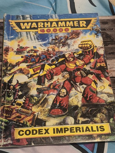 Vintage warhammer 40k codex - warhammer,